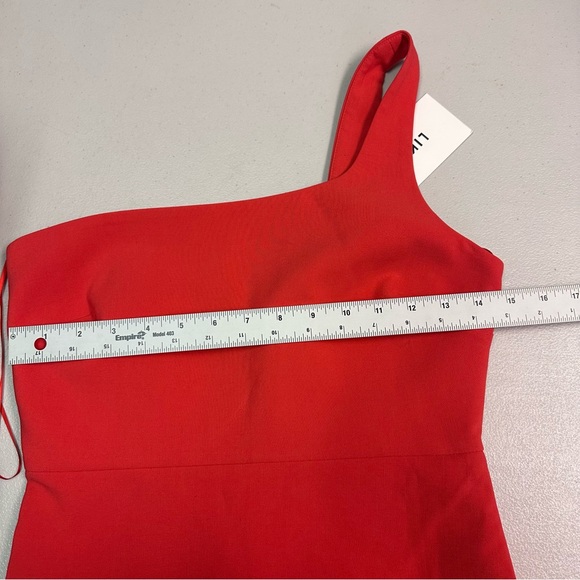 Likely Women’s Elegant Red Evening Prina Gown Dress Size 2 - Picture 6 of 10